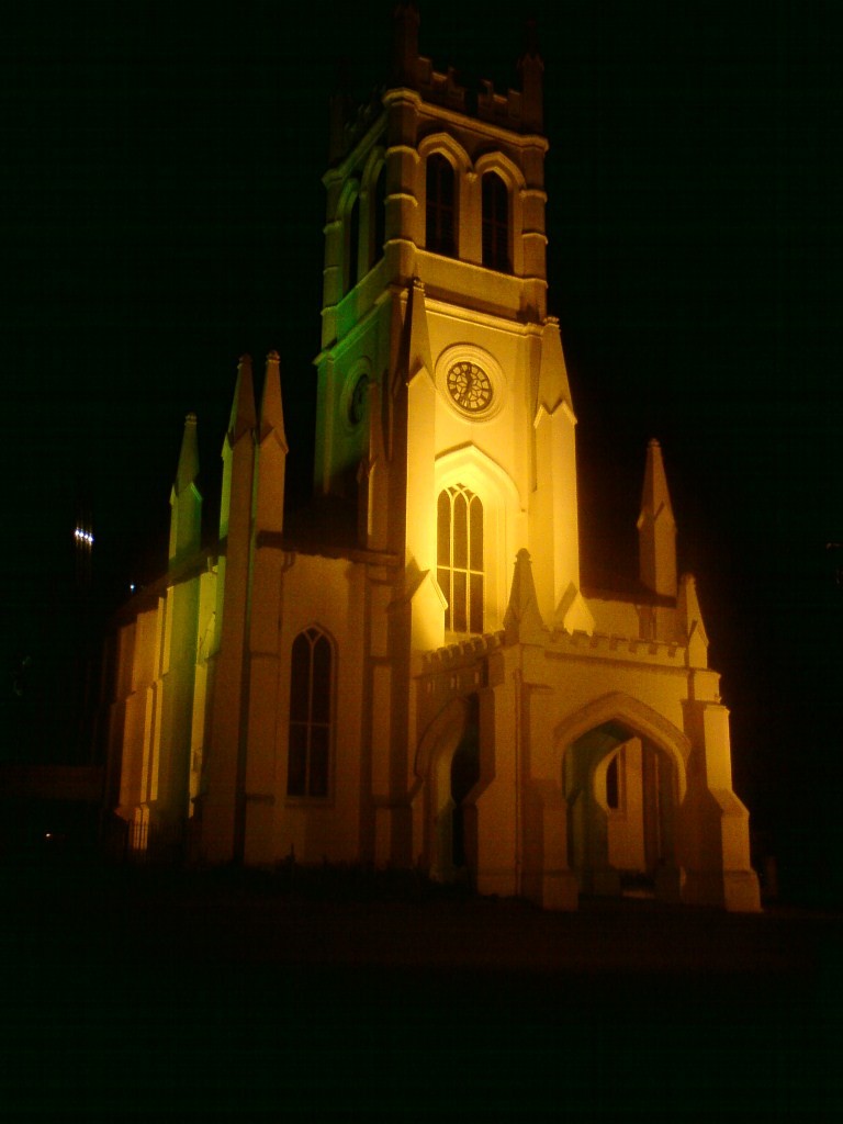 Christ Church Shimla in Night