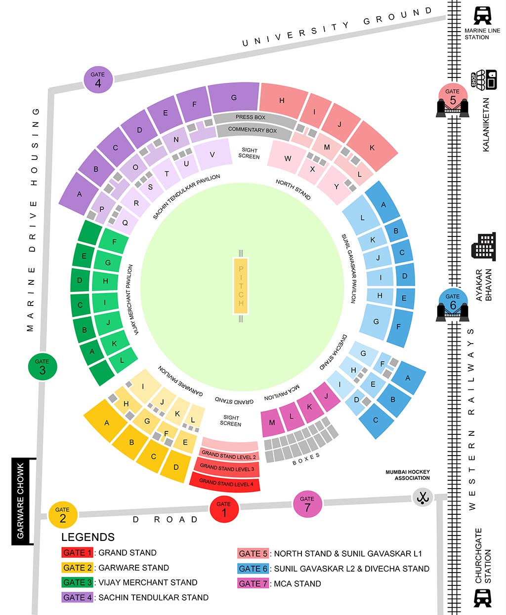 Wankhede Stadium Seating Arrangement | India OnGo1024 x 1246