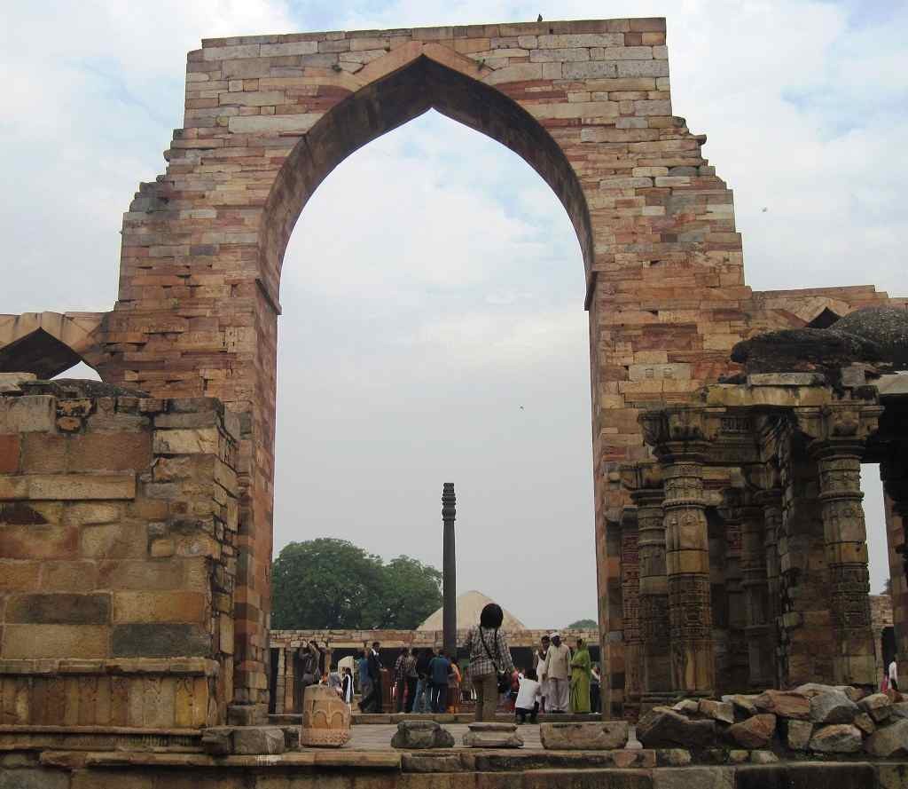 Iron Pillar Inside Qutub Complex