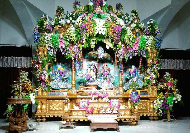 Lord Krishna Radharani Iskcon Temple