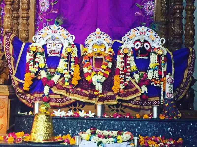 Lord Idols at ISKCON Temple Dwarka