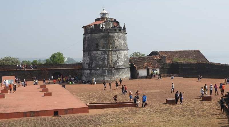 Agauda Fort Lighthouse in the compound