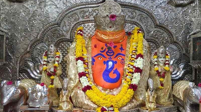 Lord Ganesha Deity in Khajrana Ganesh Mandir Indore