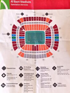 Al Bayt Stadium Seating Plan with Seat Numbers, Al Bayt FIFA World Cup ...