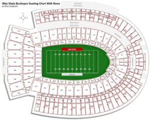 Ohio Stadium Seating Chart with Rows and Seat Numbers, Tickets Price ...