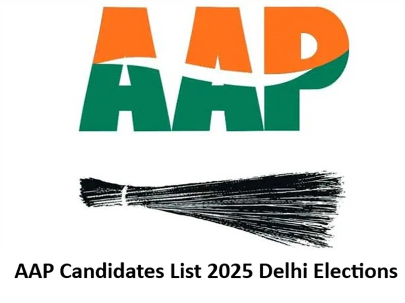 AAP Candidates List 2025 Delhi Elections, Download MLA Candidates PDF List